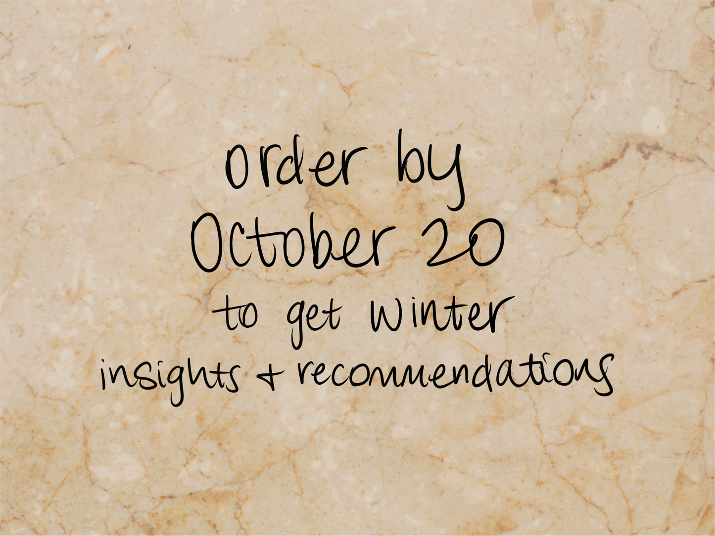 Winter Prep Pack (Order before Oct 20)