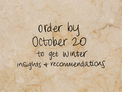 Winter Prep Pack (Order before Oct 20)